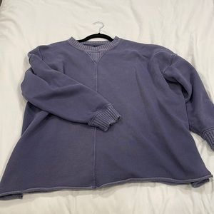 Aerie Down-To-Earth Oversized Sweatshirt